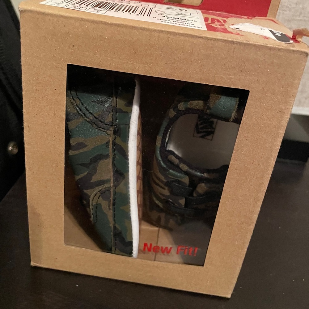 Vans Camo Crib Shoes